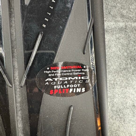 Atomic Aquatics Splitkin Full Foot Split Scuba Diving Snorkeling Fins 10.5-11.5 - Picture 3 of 8